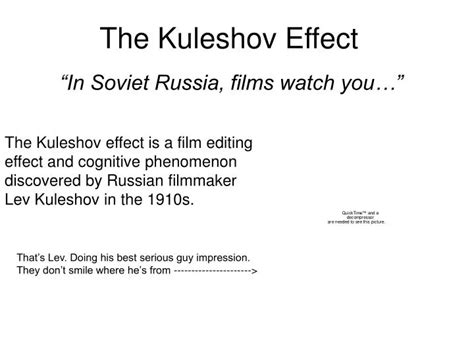 PPT - The Kuleshov Effect PowerPoint Presentation, free download - ID ...