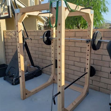 Power Rack 1 | Diy home gym, Gym setup, Backyard gym