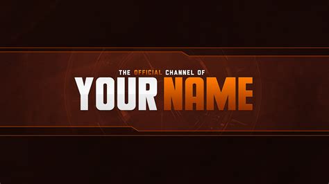 Youtube Banner Template Size