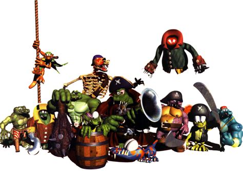 Download HD [ Img] - Donkey Kong Country 2 Bosses Transparent PNG Image ...