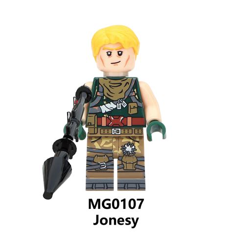 Jonesy Fortnite Minifigures Minifigs Fit Lego MG0107