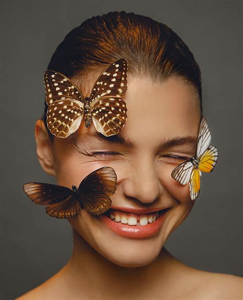 'BUTTERFLY' beauty editorial :: Behance