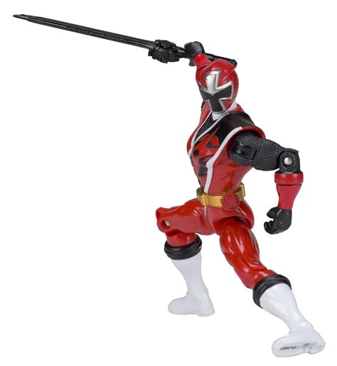 Buy Power Rangers Ninja Steel 5-inch Red Ranger Action Hero Figure ...