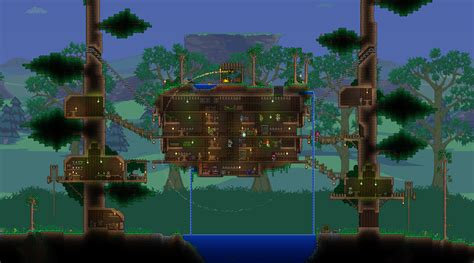 My idea of a Treehouse : r/Terraria