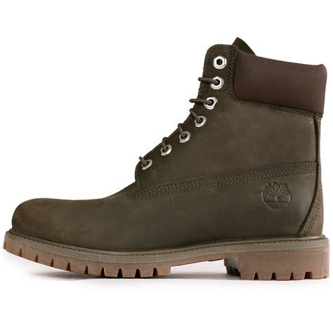 Timberland Premium 6 Inch Boots - Olive - TB0A2AXH-901