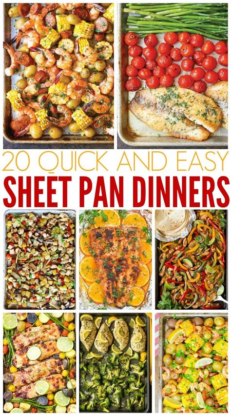 Easy Sheet Pan Dinner Recipes