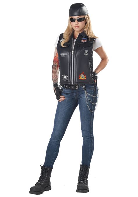 Biker Vest Adult Costume