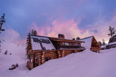 Five beautiful backcountry ski huts around Lake Tahoe