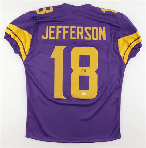 Justin Jefferson Signed Jersey (JSA) | Pristine Auction