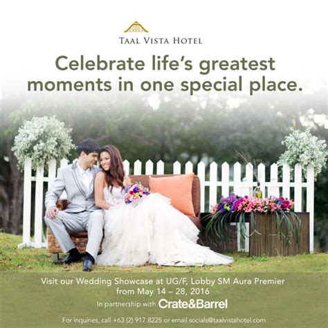 Taal Vista Hotel Wedding Showcase | Bride and Breakfast