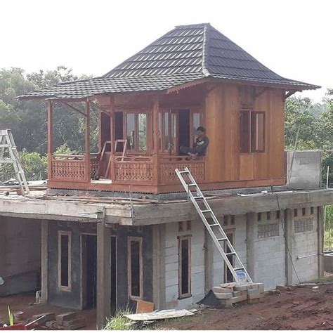 Jasa Pembuatan Rumah Adat Limasan #1 - Rumah.Kayu.co.id