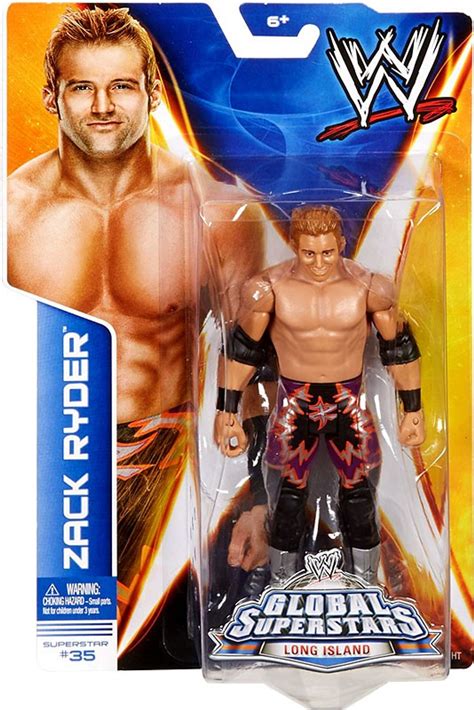 WWE Wrestling Series 40 Zack Ryder Action Figure 35 Mattel Toys - ToyWiz