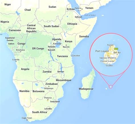 Mauritius Island 2024 - With Map