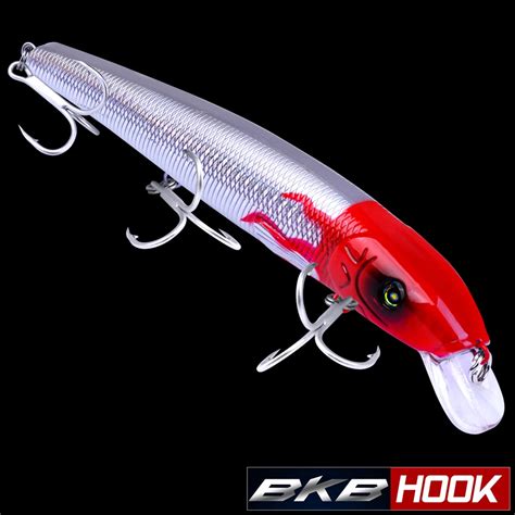 1PC 6Colors Artificial Fishing Bait Fishing Lure34.5g 1.22oz/16.5cm 6.5 ...