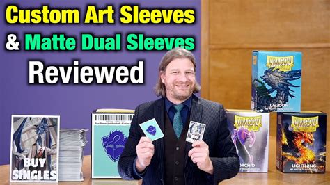 A Review Of Dragon Shield Custom Art Sleeves And Matte Dual Sleeves for ...