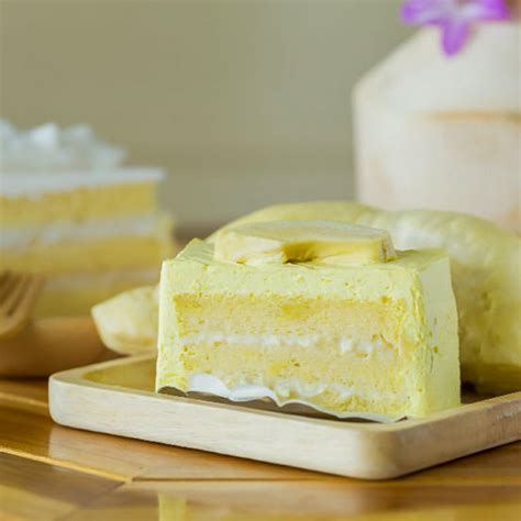 Durian Cake Recipe [East Meets West]