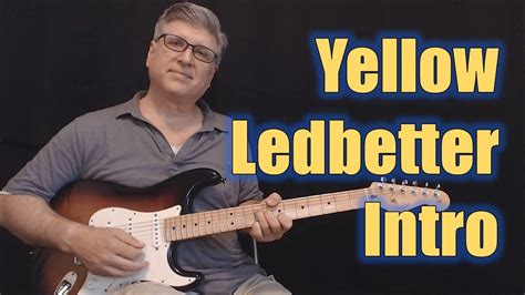 Yellow Ledbetter Pearl Jam Guitar Tutorial (Intro) - YouTube