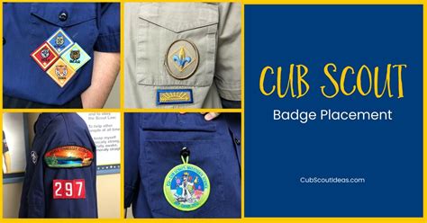 Ultimate Cub Scout Patch & Badge Placement Guide 2024 ~ Cub Scout Ideas