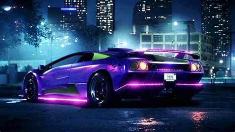 Descubrir 80+ imagen neon black lamborghini - Abzlocal.mx