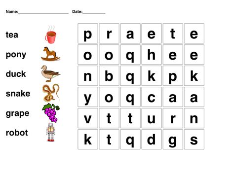 Kids word puzzle games - free printable | Puzzles for kids, Word games ...