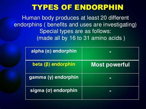 presentation on Endorphin hormone