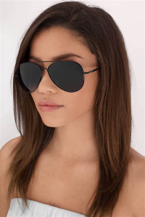 Hideaway Aviator Sunglasses at Tobi.com #shoptobi | Black aviator ...