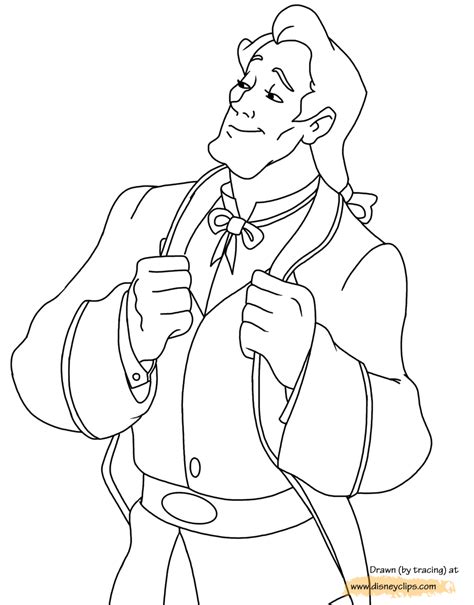 Gaston Coloring Pages Coloring Pages