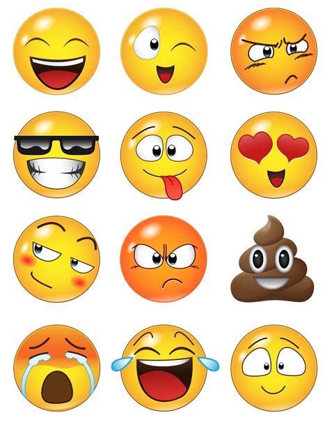 Emoji Wall Decals | Emoji Stickers for Wall | StickerBrand