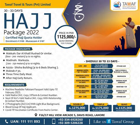 Hajj Packages – Tawaf Group