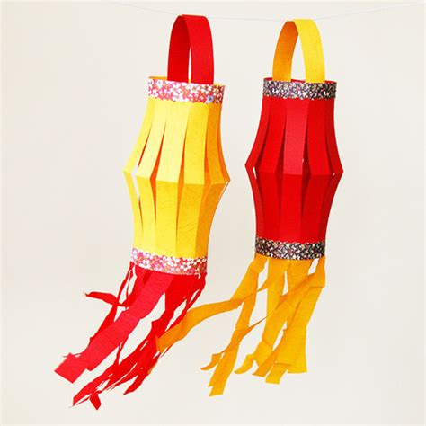 Paper Lanterns | Kids' Crafts | Fun Craft Ideas | FirstPalette.com