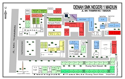 PETA DAN DENAH SEKOLAH | SMK Negeri 1 Madiun