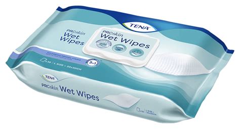 TENA ProSkin Wet Wipe with plastic lid | Adult-sized wet wipes