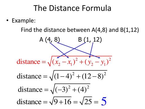 PPT - The Distance Formula PowerPoint Presentation, free download - ID ...