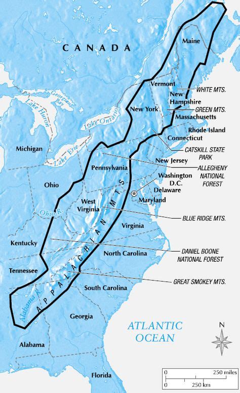 The Appalachian Mountains are the oldest range in North America ...