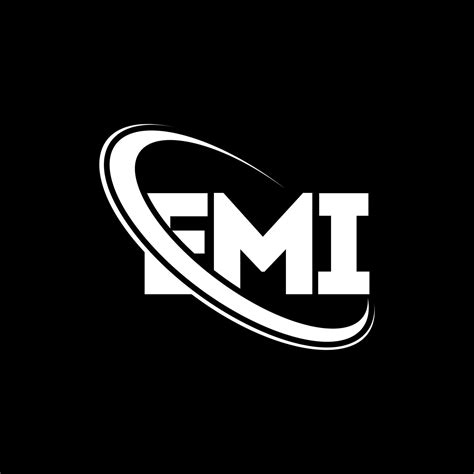 EMI logo. EMI letter. EMI letter logo design. Initials EMI logo linked ...