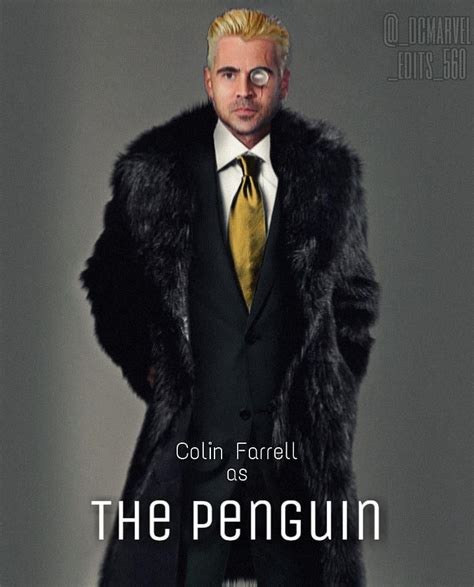 Colin Farrell Penguin Redesign by DCM560 by TytorTheBarbarian on DeviantArt