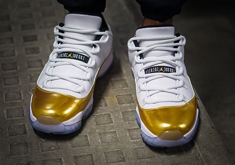 Air Jordan 11 "Metallic Gold" Olympic - Soleracks