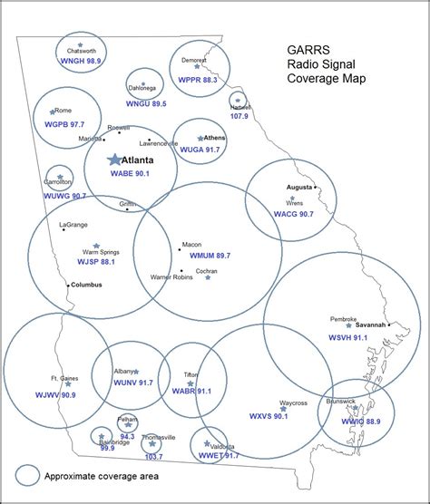 Radio Coverage Map – GaRRS