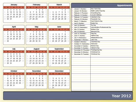 Free Printable Event Calendar Template - Template Calendar Design