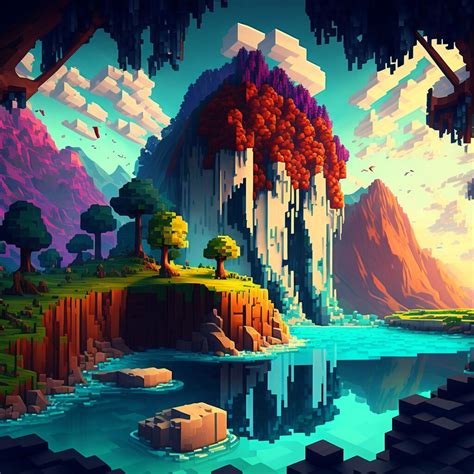 ArtStation - AI Minecraft Style - Midjourney