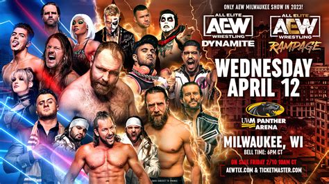 All Elite Wrestling on Twitter: "#AEW is returns to Milwaukee, WI for ...