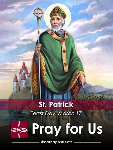 St. Patrick — Catholic Apostolate Center Feast Days