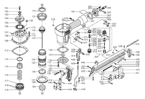 Porter Cable DA250A-Type-1 Parts List | Porter Cable DA250A-Type-1 ...