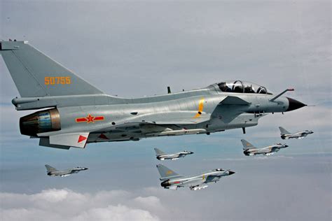 PLAAF J-10A Multirole Fighter Jets with BVR Missiles | Global Military ...