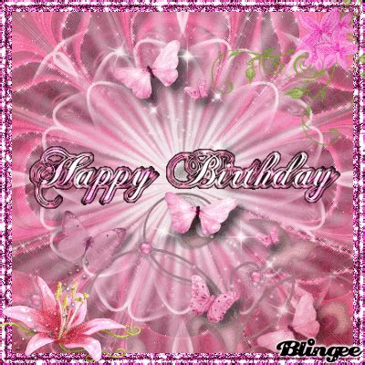 Happy Birthday (pink) Picture #125702240 | Blingee.com