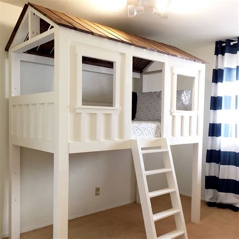 Loft Cabin Bed - DIY Projects Bunk Beds Small Room, Bunk Beds With ...