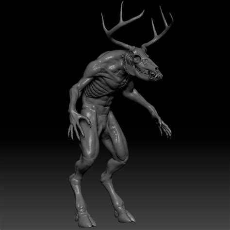 Wendigo High Quality Sculpt | GameDev Market