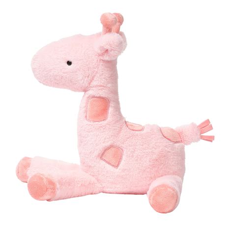 Snuggle Jungle Pink Giraffe Plush Stuffed Animal Toy - Snuggles – Lambs ...