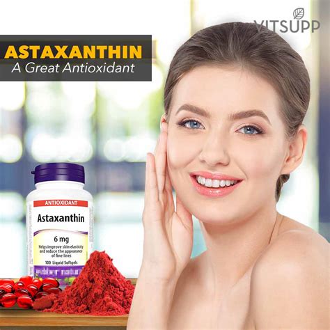 Astaxanthin Uses, Benefits, Side Effects and Dosage | VitSupp