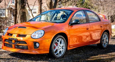 2005 Dodge Neon SRT-4 Has Just 2,900 Miles, Rare Orange Blast Paint ...